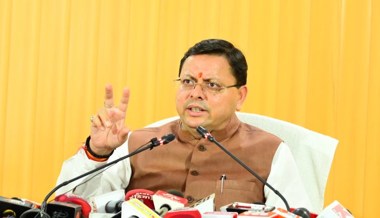 CM Pushkar Singh Dhami