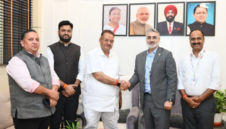 Cabinet Minister Ganesh Joshi