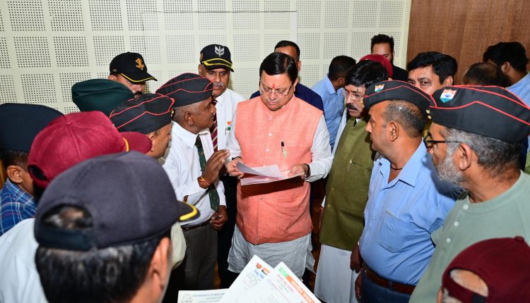 Chief Minister Pushkar Singh Dhami