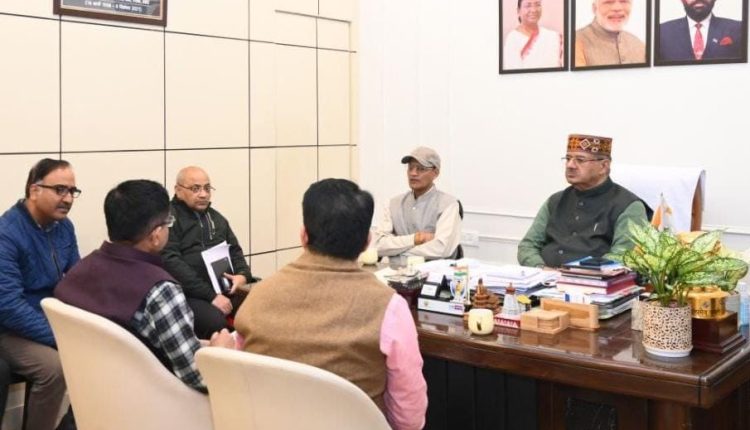 Agriculture Minister Ganesh Joshi