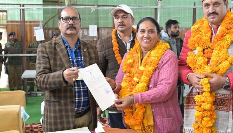 BJP candidate Asha Nautiyal