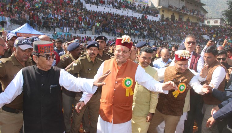 Chief Minister Pushkar Singh Dhami