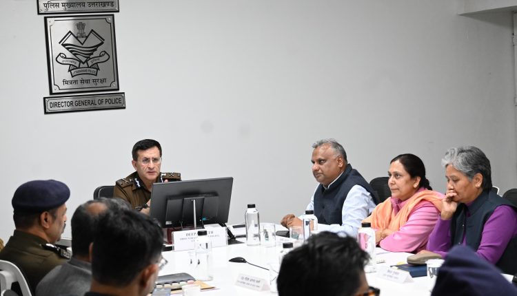 Director General of Police Deepam Seth