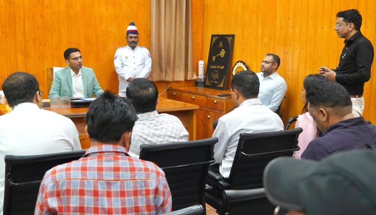 District Magistrate Savin Bansal