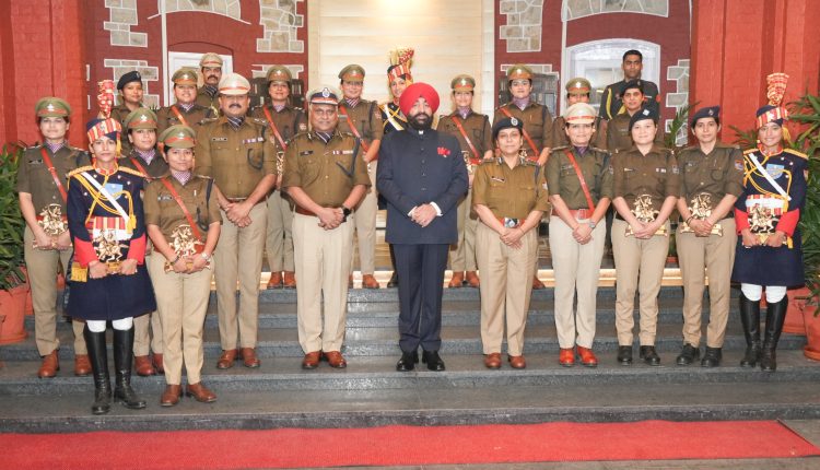 Governor Lieutenant General Gurmeet Singh