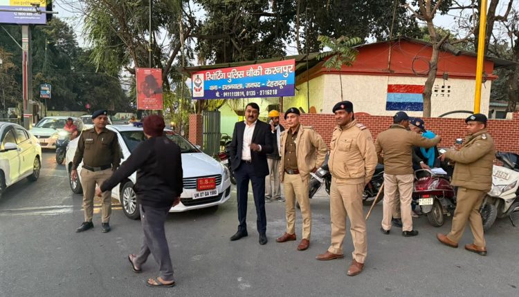 SSP's commendable effort to improve Dehradun traffic