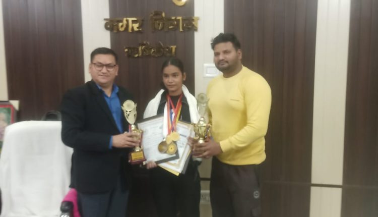 weightlifter Kumari Muskaan